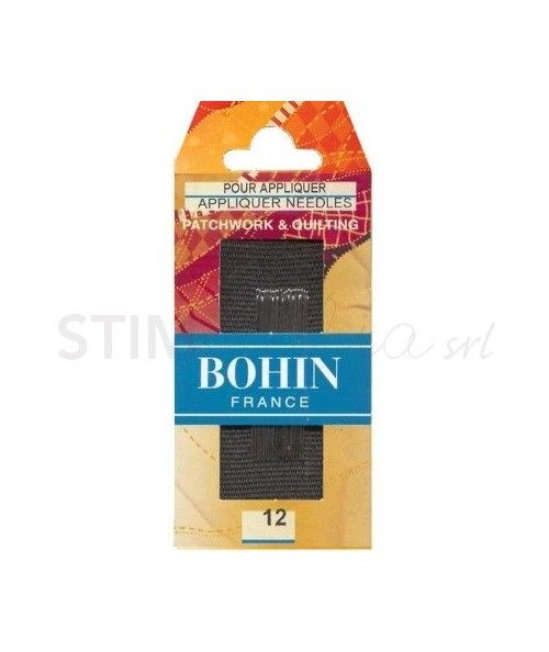 Bohin, Aghi per Applique a Mano n12 - 20pz Bohin - 1