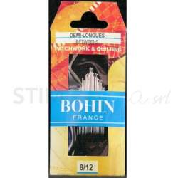 Bohin, Aghi Between Medi A1/2F per Cucito a Mano n8/12 da Patchwork - 20pz Bohin - 1