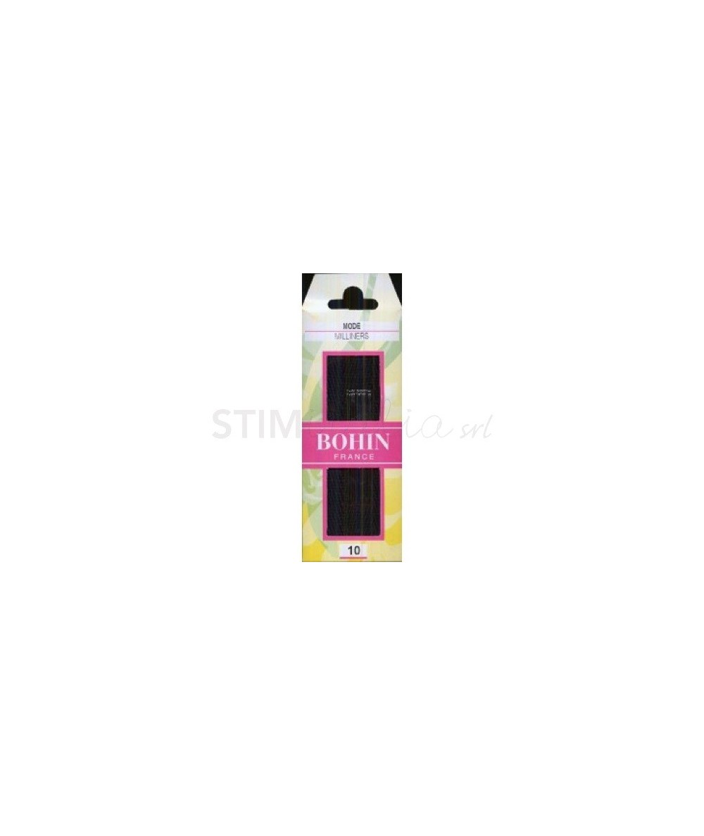 Bohin, Aghi Milliners da Modista A31F per Cucito a Mano n10 - 15pz Bohin - 1 Bohin, Aghi Milliners da Modista A31F per Cucito a Mano n10 - 15pz Bohin - 1