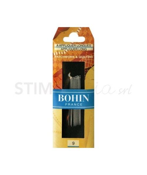 Bohin, Aghi Longues Lunghi per Applique a Mano n9 - 15pz Bohin - 1