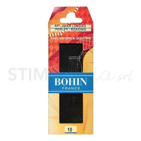 Bohin, Aghi Longues Lunghi per Applique a Mano n10 - 15pz Bohin - 1