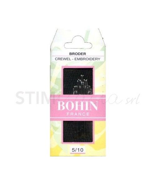 Bohin, Aghi Embroidery da Ricamo A41F per Ricamare su Lino, Lana e Cotone n5/10 - 15pz Bohin - 1