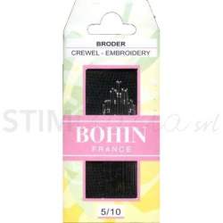 Bohin, Aghi Embroidery da Ricamo A41F per Ricamare su Lino, Lana e Cotone n5/10 - 15pz Bohin - 1