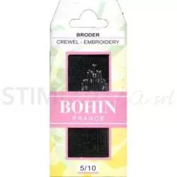 Bohin, Aghi Embroidery da Ricamo A41F per Ricamare su Lino, Lana e Cotone n5/10 - 15pz Bohin - 1