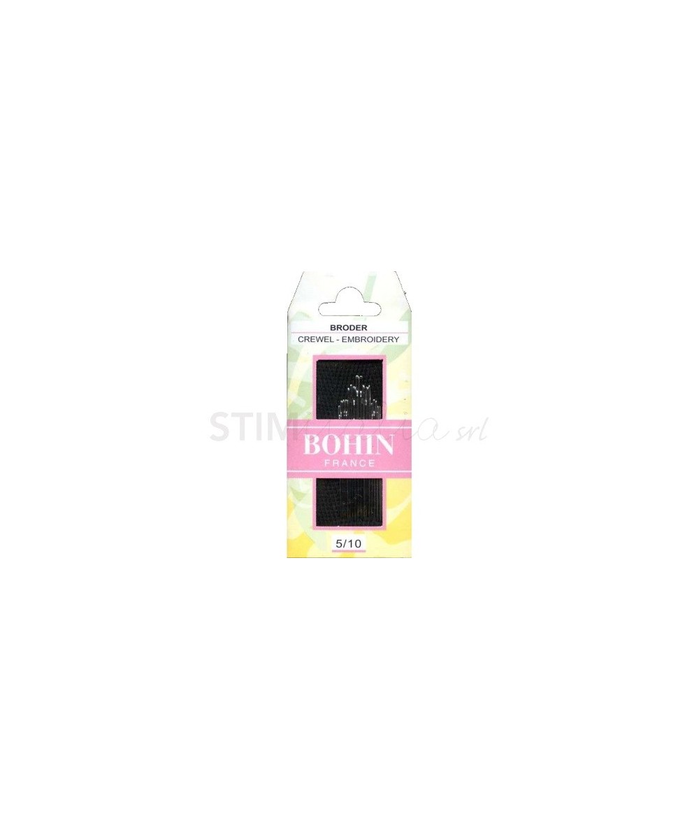 Bohin, Aghi Embroidery da Ricamo A41F per Ricamare su Lino, Lana e Cotone n5/10 - 15pz Bohin - 1