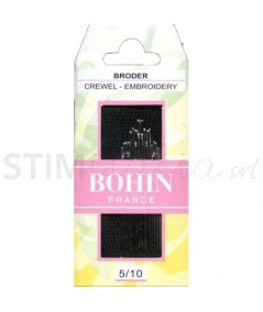Bohin, Aghi Embroidery da Ricamo A41F per Ricamare su Lino, Lana e Cotone n5/10 - 15pz Bohin - 1