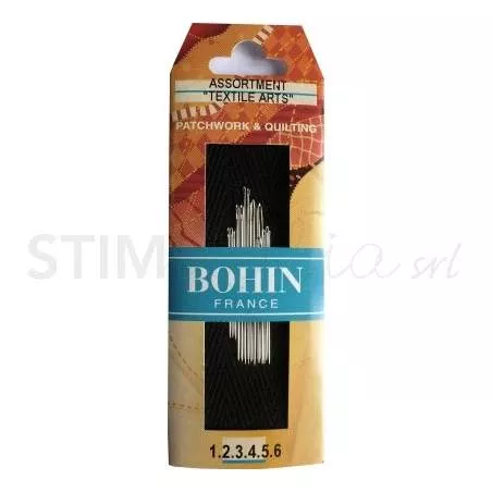 Bohin, Aghi Kit per Patchwork, Applique, Ricamo, Punto a Croce, Cucito - 14pz Bohin - 1