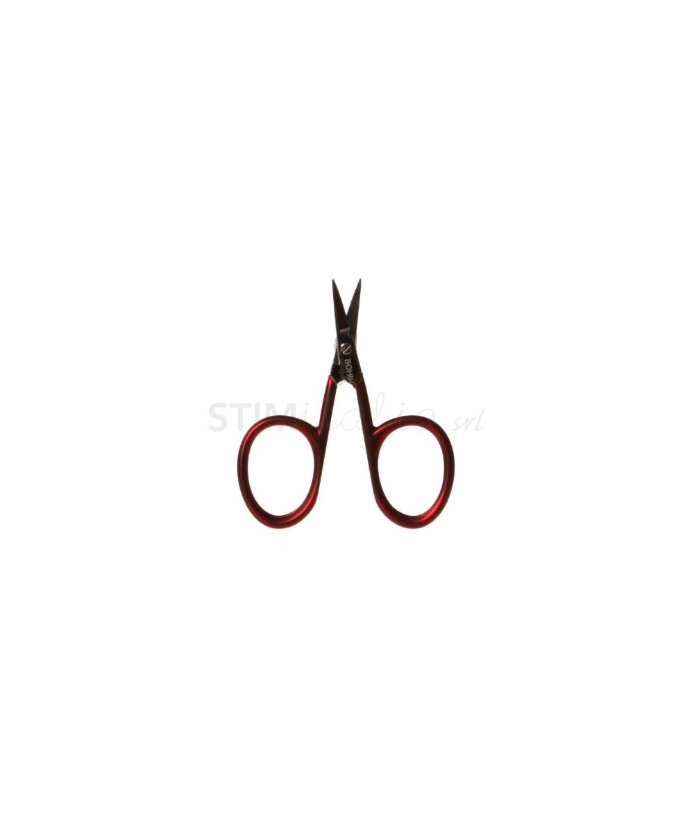Forbici Da Ricamo Bohin, 9 Cm, Rosse, Lame In Acciaio Inox, Affilate E Precise, Fatte A Mano