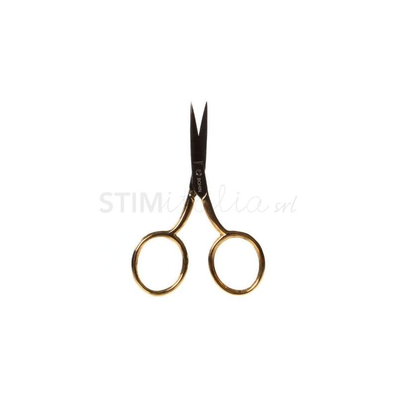 Bohin, Forbici da Ricamo, Dorata - ANELLI GRANDI - 9 cm Bohin - 3