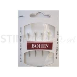 Bohin, Spillo Decorativo Testa con Perla a Goccia, 40mm - 4pz Bohin - 1