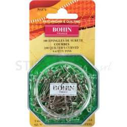 Bohin, Spille da Balia Curve n1 da 28 mm - 100pz Bohin - 1