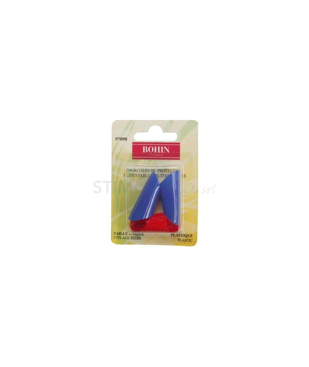 Bohin, Salvadito per Quilting in Plastica Blu - 3x Taglia Regolabile Bohin - 1