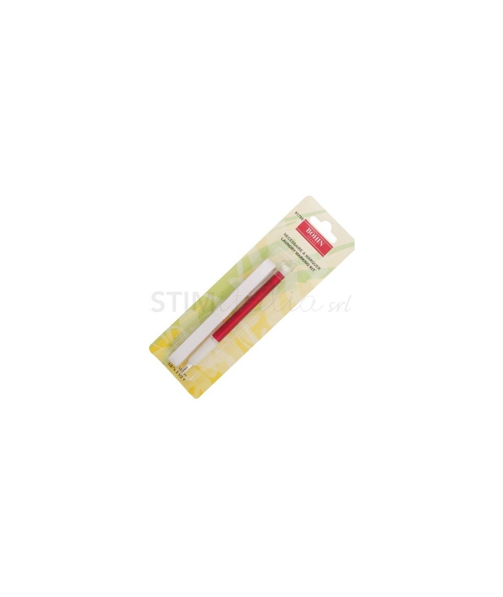 Bohin, Kit per Etichettare - Penna e Nastro Termoadesivo, 3 m Bohin - 1 Bohin, Kit per Etichettare - Penna e Nastro Termoadesivo, 3 m Bohin - 1