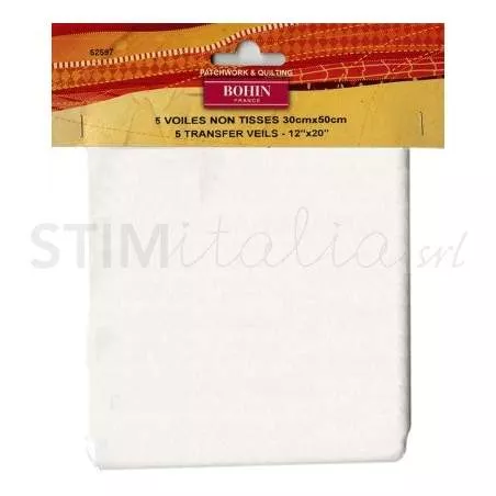 Carta da Ricalco 5 fogli - 30x50 cm - Bohin Bohin - 1