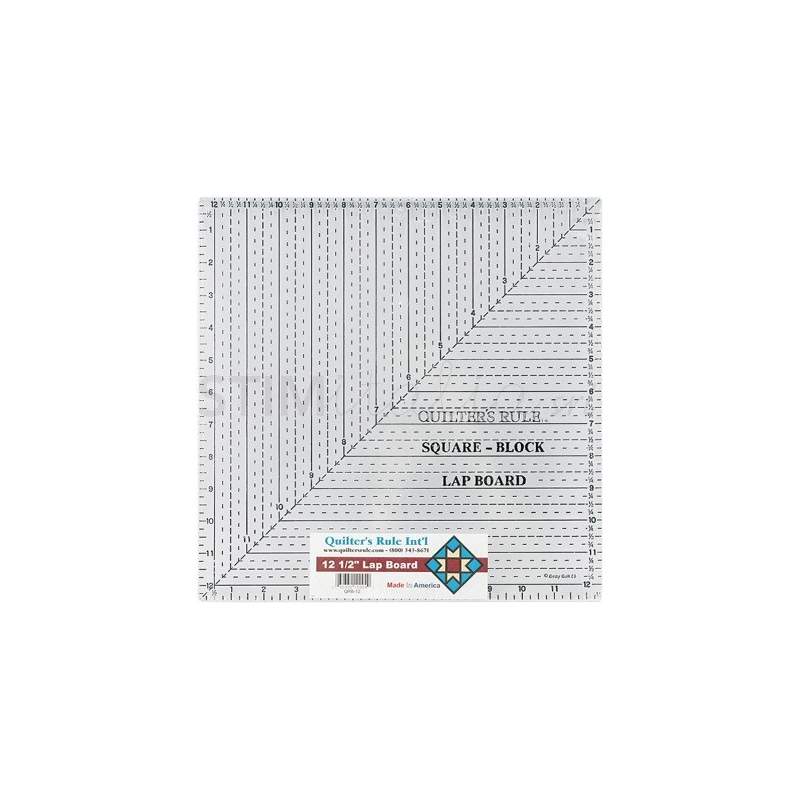 Bohin, Squadra Quadrata Patchwork Quilters Rule, Griglia blu - 17 x 17 cm Bohin - 1