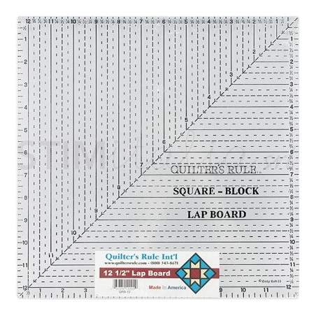 Bohin, Squadra Quadrata Patchwork Quilters Rule, Griglia blu - 17 x 17 cm Bohin - 1