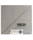 Bohin, Squadra Quadrata Patchwork Quilters Rule, Griglia nera - 32 x 32 cm