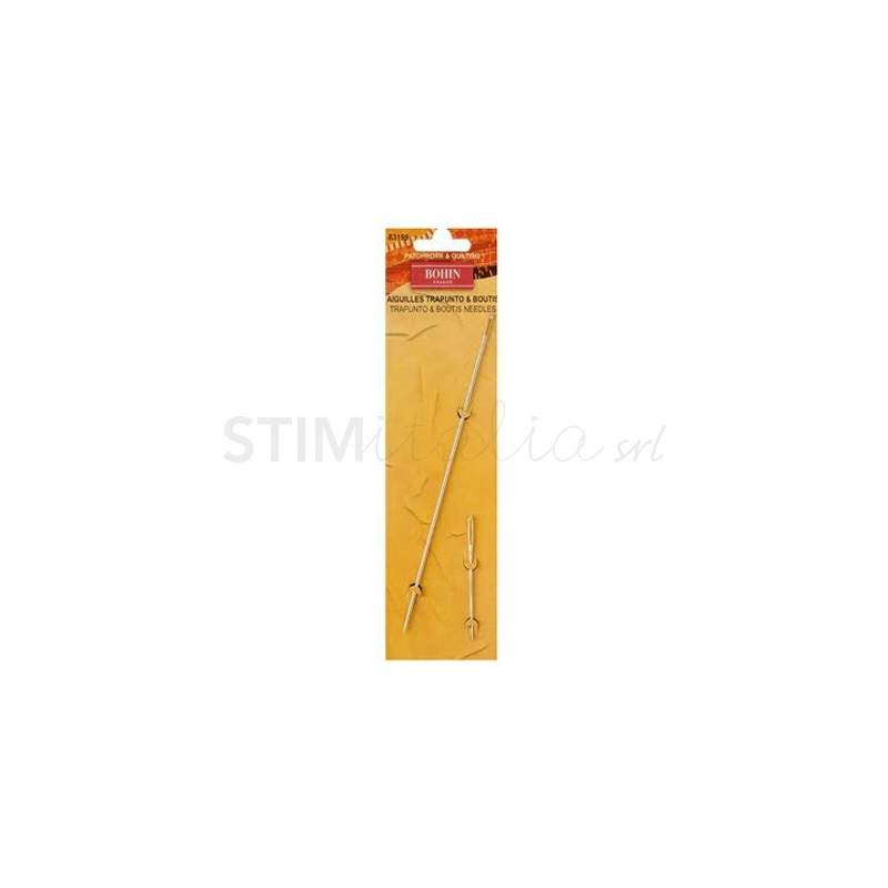 Bohin, Aghi per Trapunto e Boutis da 150 mm e 55 mm - 2pz Bohin - 1 Bohin, Aghi per Trapunto e Boutis da 150 mm e 55 mm - 2pz Bohin - 1