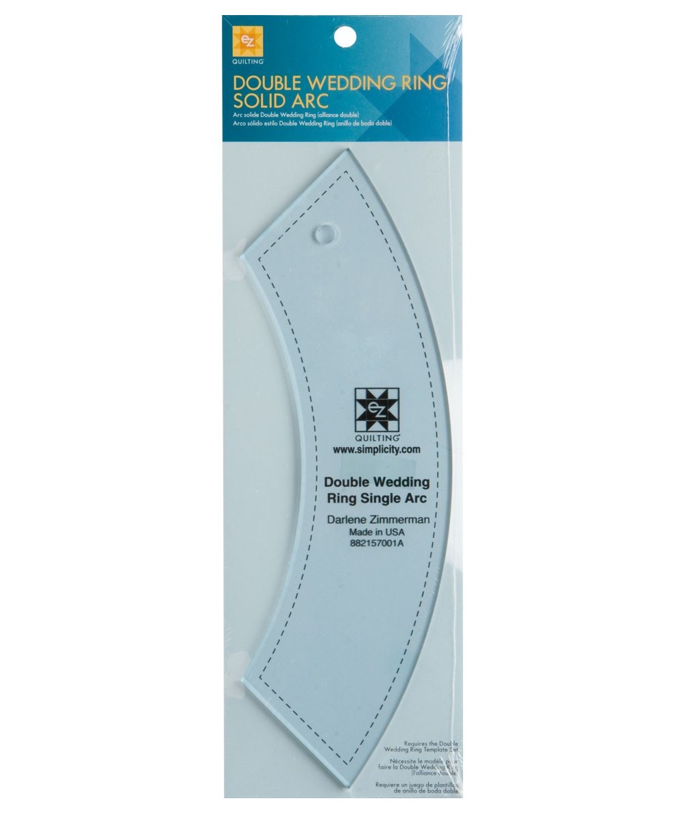 Ez Quilting Double Wedding Ring - Squadra Patchwork Arco Doppio Anello Nuziale EZ Quilting - 1