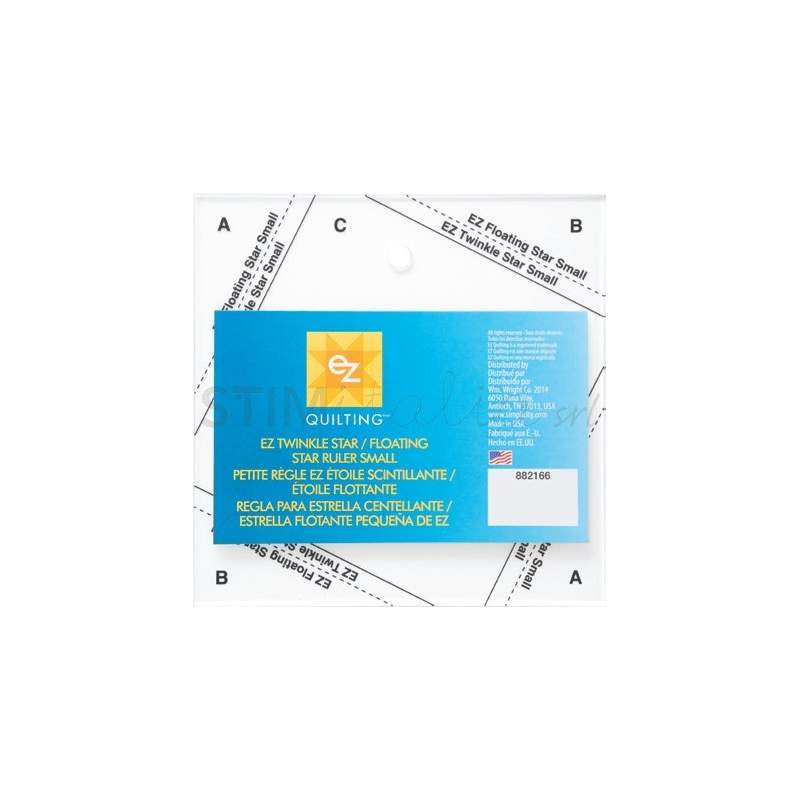 Ez Quilting Twinkle Floating Star Small - Squadra Patchwork per Creare Stelle piccole EZ Quilting - 1