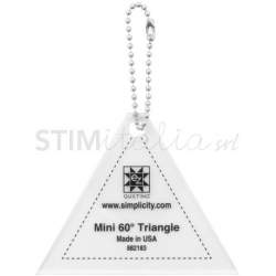 Ez Quilting MINI 60° TRIANGLE - Squadretta Triangolare da 3 x 2,5 pollici EZ Quilting - 1