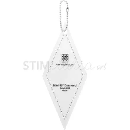 Ez Quilting MINI 45° DIAMOND - Squadretta Diamante EZ Quilting - 1