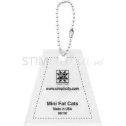 Ez Quilting MINI FAT CATS - Squadretta per Template Fat Cats EZ Quilting - 1