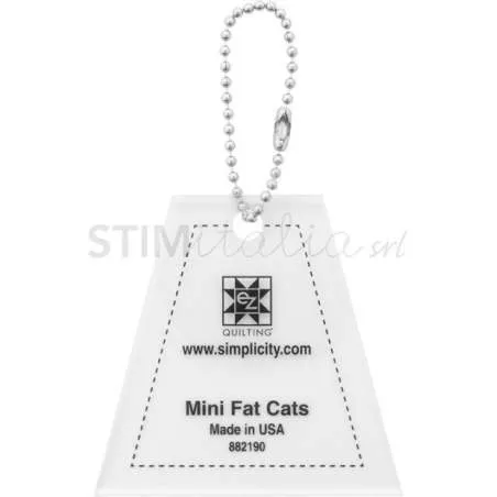 Ez Quilting MINI FAT CATS - Squadretta per Template Fat Cats EZ Quilting - 1