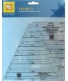 Ez Quilting Tri-Recs - Squadre Patchwork Triangolo Rettangolo ed Isoscele EZ Quilting - 1