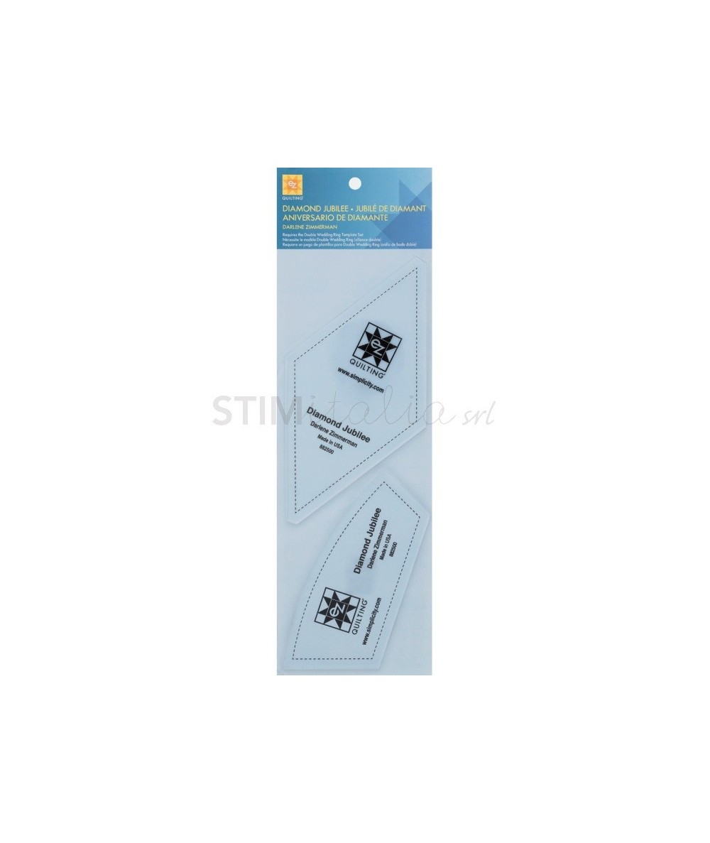 Ez Quilting Diamond Jubilee - Kit Squadre Patchwork Anniversario Nozze di Diamante EZ Quilting - 1