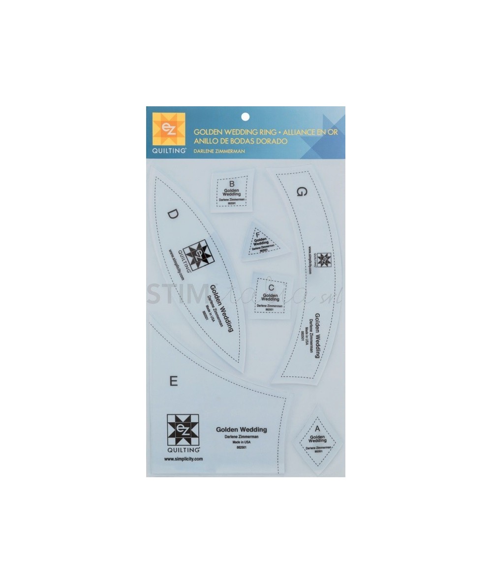 Ez Quilting GOLDEN WEDDING RING EZ Quilting - 1 Ez Quilting GOLDEN WEDDING RING EZ Quilting - 1