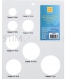 Ez Quilting YO-YO TEMPLATE SHEET SMALL EZ Quilting - 1