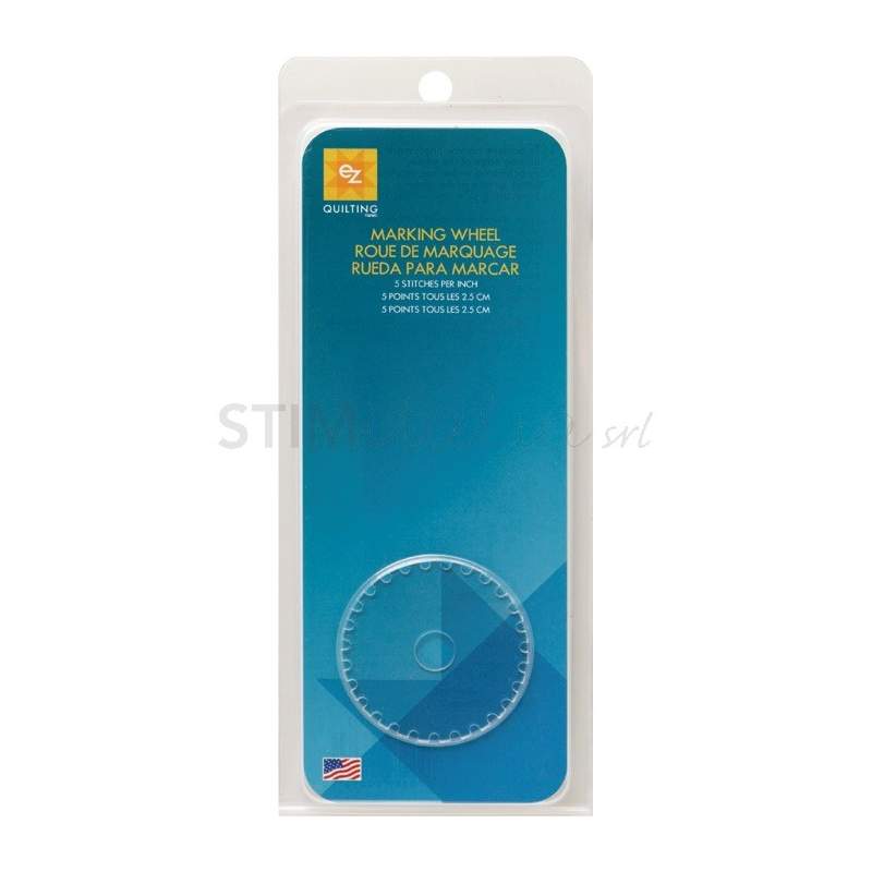 Ez Quilting Big Stitch Wheel 5 - Rotella di Ricambio per Segnare a 5 pollici EZ Quilting - 1