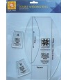 Ez Quilting Double Wedding Ring - Squadra Patchwork Doppio Anello Nuziale EZ Quilting - 1