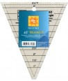 Ez Quilting 45° Triangle - Squadra Patchwork Triangolo 45 gradi, in pollici EZ Quilting - 1