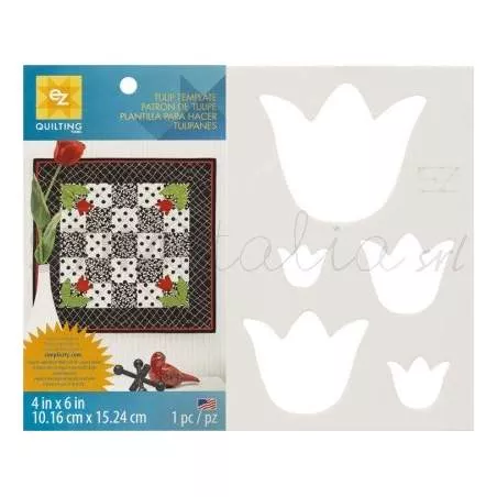 Ez Quilting Sagoma in Plastica flessibile, TULIPANO EZ Quilting - 1