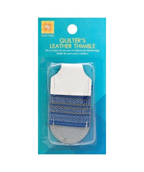 Ez Quilting Quilter's Leather Thimble - Ditale in pelle