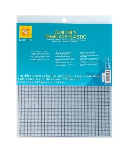 Ez Quilting Kit fogli trasparenti per Template EZ Quilting - 1