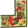 Elizabeth Bradley, Bordi, 4 Angoli, NASTURTIUM AND BUTTERFLY Elizabeth Bradley - 1