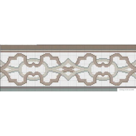 Elizabeth Bradley, Bordi, 2 Laterali, STONE GREY TRELLIS Elizabeth Bradley - 1