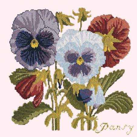 Elizabeth Bradley, Botanical Garden, PANSY - 16x16 pollici Elizabeth Bradley - 1