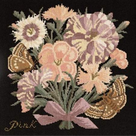 Elizabeth Bradley, Botanical Garden, PINK - 16x16 pollici Elizabeth Bradley - 1