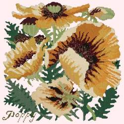 Elizabeth Bradley, Botanical Garden, YELLOW POPPY - 16x16 pollici Elizabeth Bradley - 1