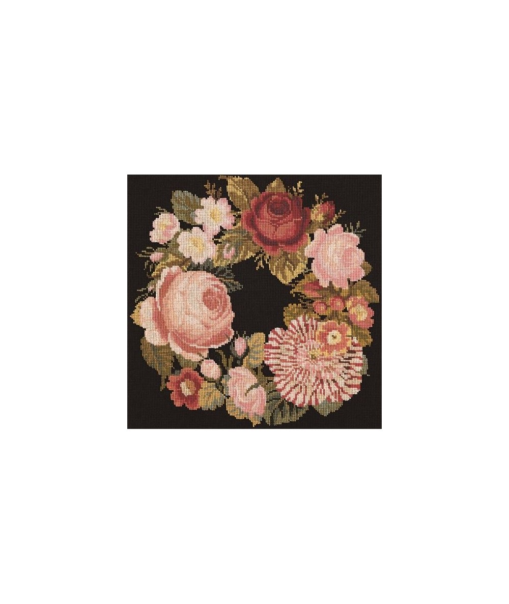 Elizabeth Bradley, Decorative Victorian, WREATH OF ROSES - 16x16 pollici Elizabeth Bradley - 1