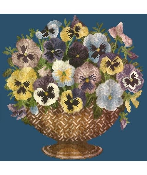Elizabeth Bradley, Flower Pots, PANSY BOWL - 16x16 pollici Elizabeth Bradley - 1