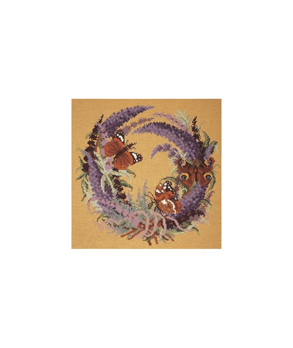 Elizabeth Bradley, Forget-Me-Nots, BUDDLIEA - 16x16 pollici Elizabeth Bradley - 1
