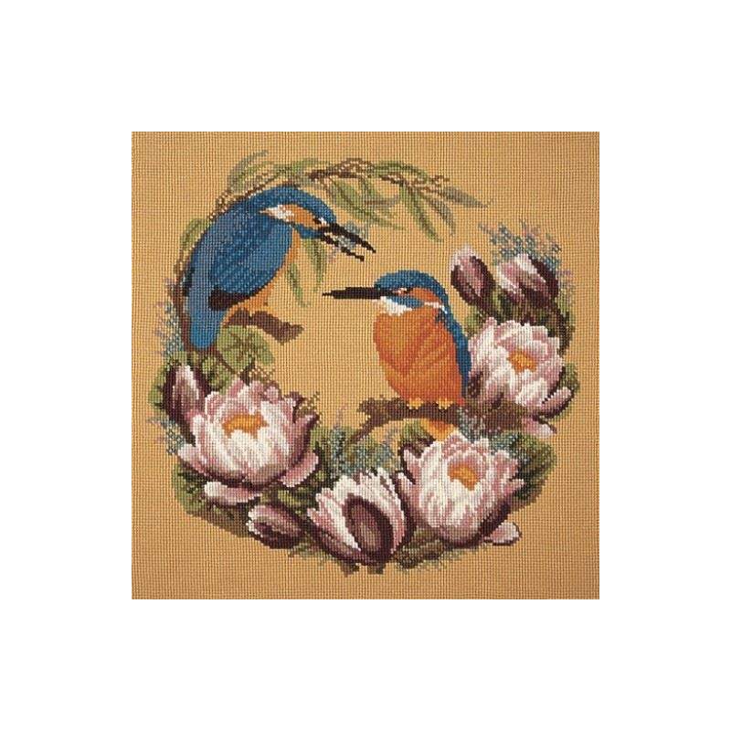 Elizabeth Bradley, Forget-Me-Nots, WATER LILIES - 16x16 pollici Elizabeth Bradley - 1