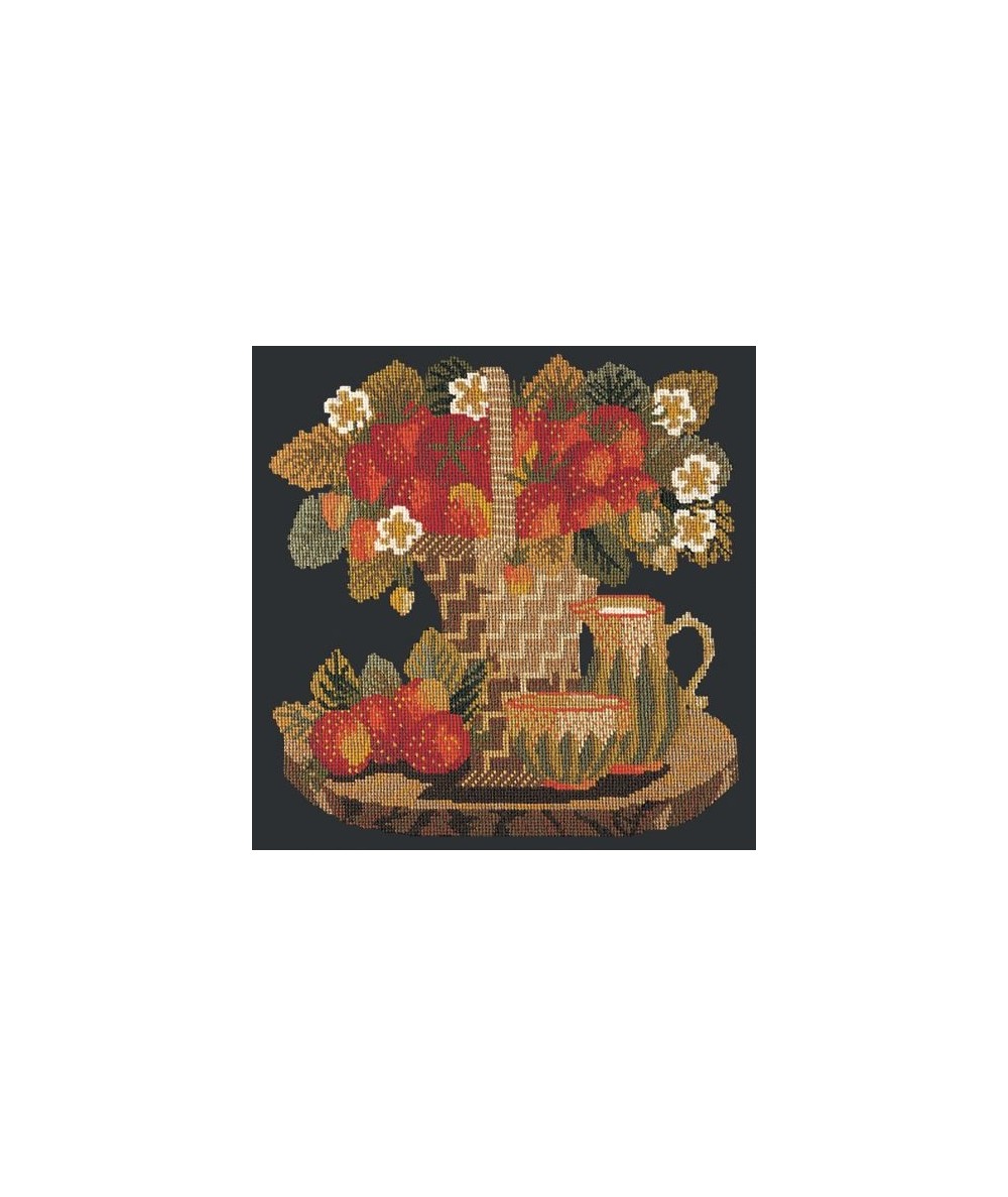 Elizabeth Bradley, Fruits of the Earth, STRAWBERRIES - 16x16 pollici Elizabeth Bradley - 1