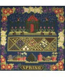 Elizabeth Bradley, Seasonal Samplers, SPRING SAMPLER - 16x16 pollici Elizabeth Bradley - 1