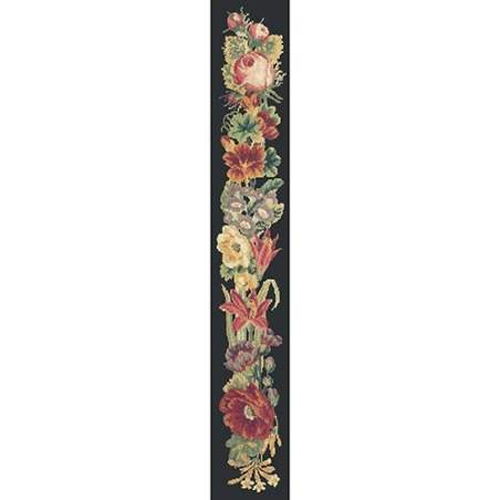 Elizabeth Bradley, Bell Pulls, VICTORIAN FLOWER BELL PULL - 46x6 pollici Elizabeth Bradley - 1